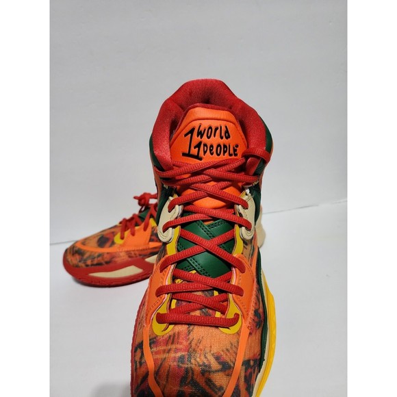 New Nike Kyrie Infinity 1 World 1 People Orange Green DO9614-800 Men’s Size 10 - Picture 6 of 8